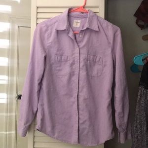 Gap Fitted Boyfriend Shirt